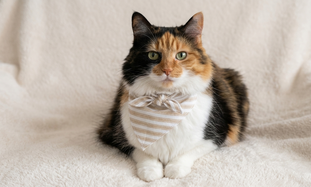 Oat Stripe Bandana
